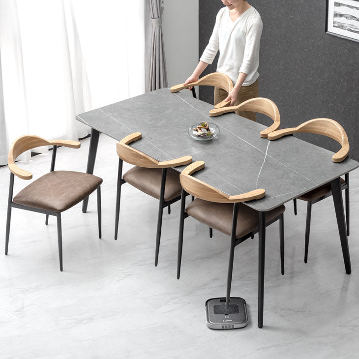 幅180］【玄関渡し】お掃除ロボット対応 ダイニングテーブルセット 7点