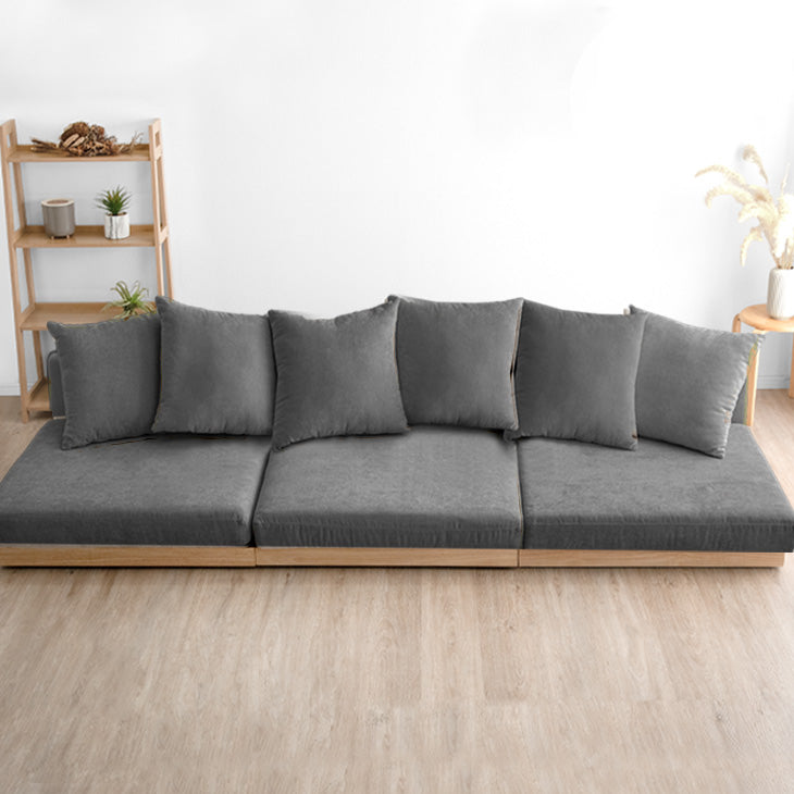 幅270cm］快適＆高耐久 ポケットコイル フロアソファ ワイド