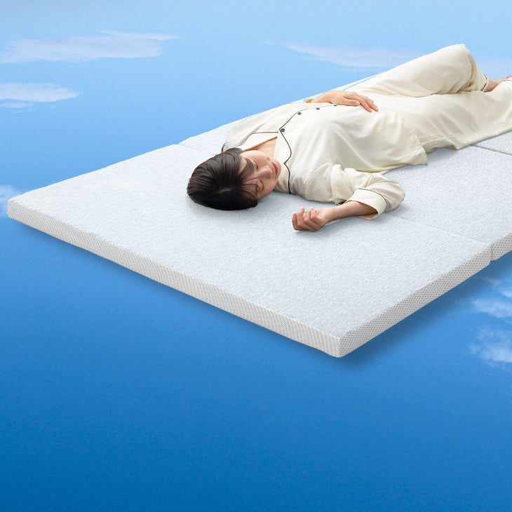 マットレス suvfive シングル] 高反発マットレス 3つ折り 5cm メッシュ 〔43300074