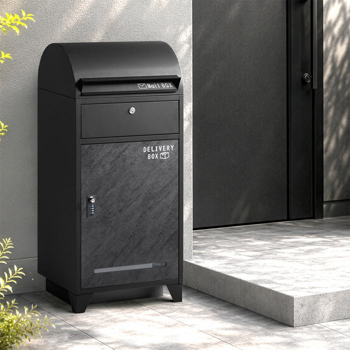 新発売記念プライス】宅配ボックス ポスト一体型 大容量103L ゼロ