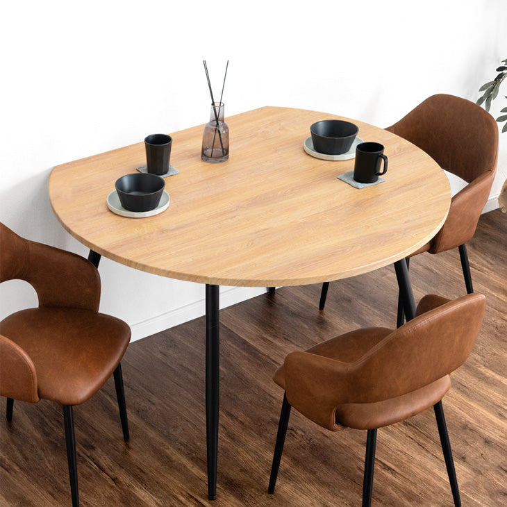 ダイニングテーブル エクステンションテーブル 丸テーブル トリックフォアトリート – エクステンション・テーブル（伸張式・円形）