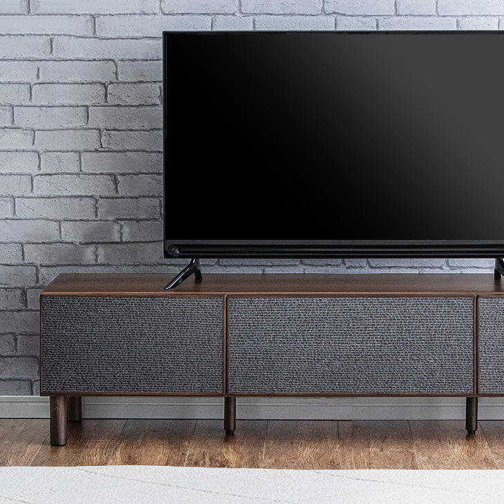 タンスのゲン テレビ台 幅150cm 幅150cm 大理石＆セラミック調 テレビ台 プッシュ式引き出し