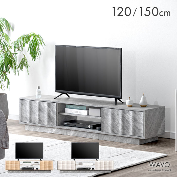 幅150］テレビ台 収納 ロータイプ コンパクト 木製 北欧 ローボード