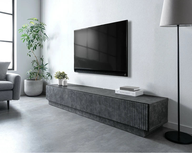 【新発売記念プライス】［幅180cm］テレビ台  国産 完成品 収納 ローボード テレビボード TV台 木目調 石目調 大川家具【超大型商品】〔20010015〕