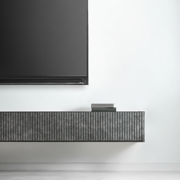 【新発売記念プライス】［幅180cm］フロート テレビ台 壁掛け 完成品 国産 引き出し収納 木目調 フロートボード【超大型商品】〔20010018〕