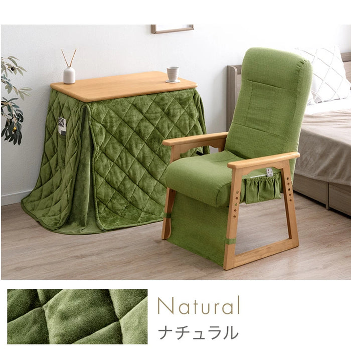 パーソナルコタツ　掛け布団　イス　3点セット　BR/NA こたつ布団椅子3点セット ですくこたつ パーソナルコタツ