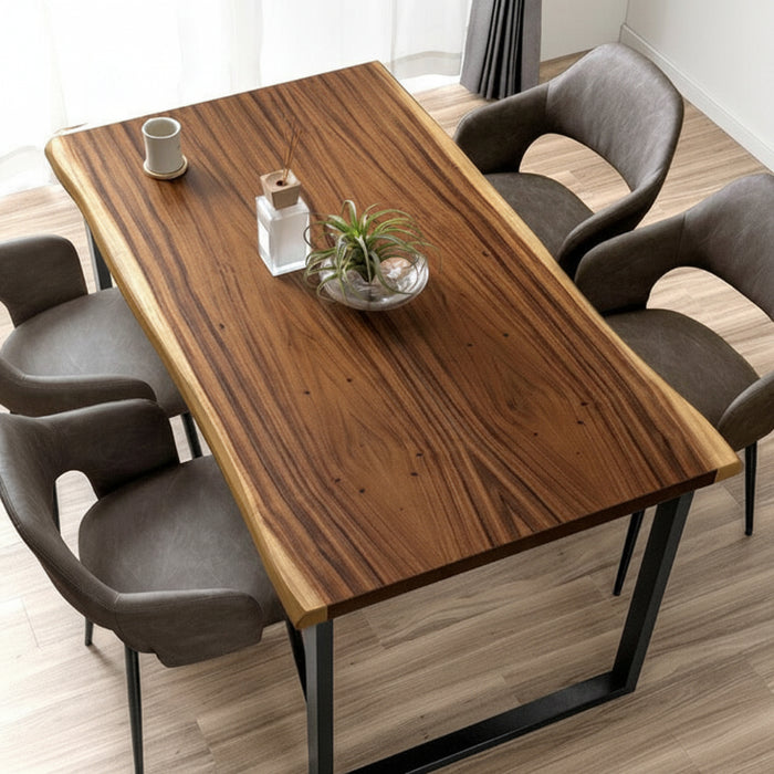 【新発売記念プライス】［幅140］ダイニングテーブル 単品 4人掛け 長方形 木製 耳付き天板 テーブル【玄関渡し】【超大型商品】〔21310155〕