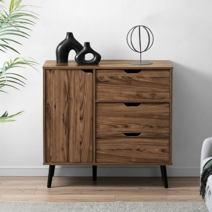 幅80cm］キャビネット サイドボード チェスト サイドチェスト 扉付き