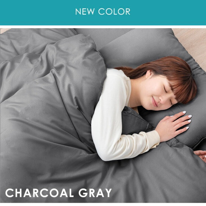 抗菌防臭 完全日本製 丸洗い対応 肌布団 2枚セット 清潔 安心 日本製 ダブル] 布団8点セット日本製 抗菌 防臭 清潔 洗える 各カバー付