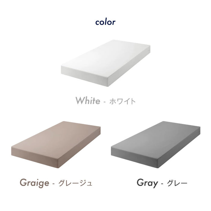 シングル] 高反発マットレス 極厚17cm 日本製 硬め 〔23300047