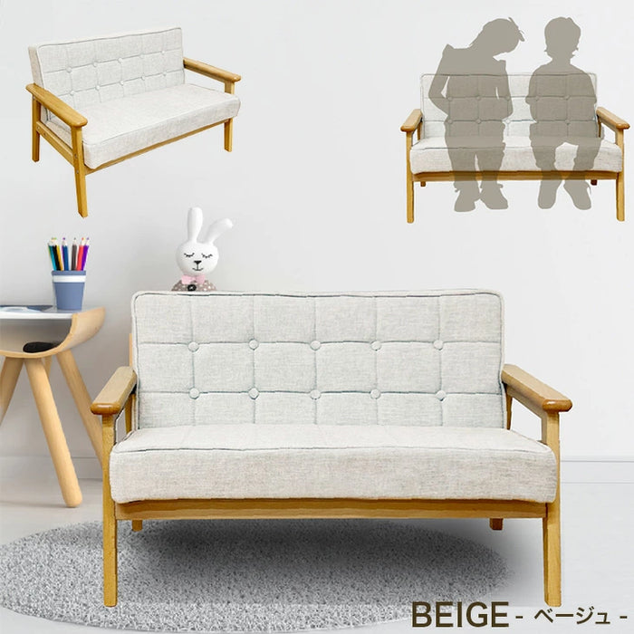 ［2P］ キッズソファ ペット対応 1人掛け ひっかきに強い キッズソファー ペットソファ〔23500003〕