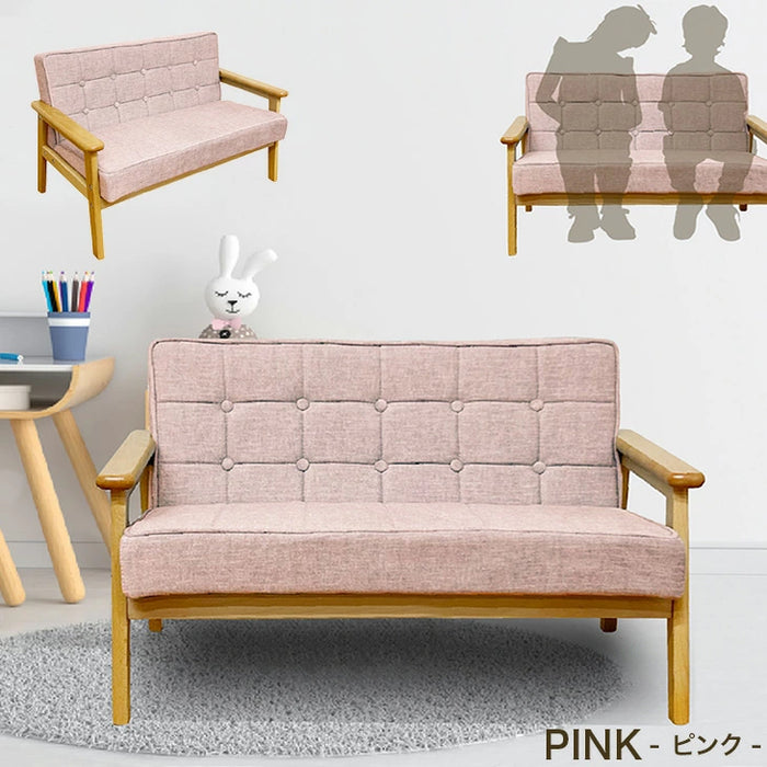 ［2P］ キッズソファ ペット対応 1人掛け ひっかきに強い キッズソファー ペットソファ〔23500003〕