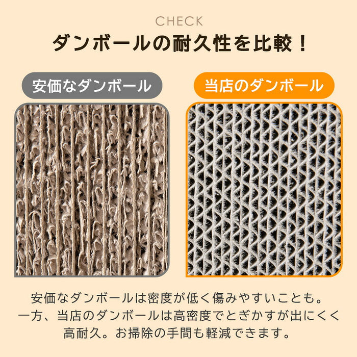 ［1個］木目調 爪とぎスタンド L字型 縦置き 猫用 省スペース おしゃれ 猫用品 〔23500013〕