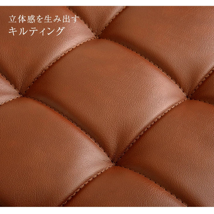 ［幅40cm］ヴィンテージ調 スツール 収納付き 脚付き  四角 コンパクト チェア〔23500019〕