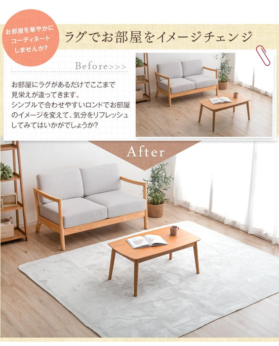 ≪累計77万枚突破≫ [200×250] 丸洗いOK フランネルラグ 滑り止め付 ホットカーペット対応 洗える マイクロファイバー ラグ ラグマット〔24010009〕