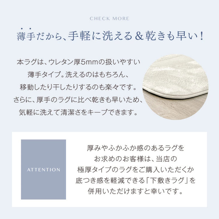 ≪累計77万枚突破≫ [200×250] 丸洗いOK フランネルラグ 滑り止め付 ホットカーペット対応 洗える マイクロファイバー ラグ ラグマット〔24010009〕