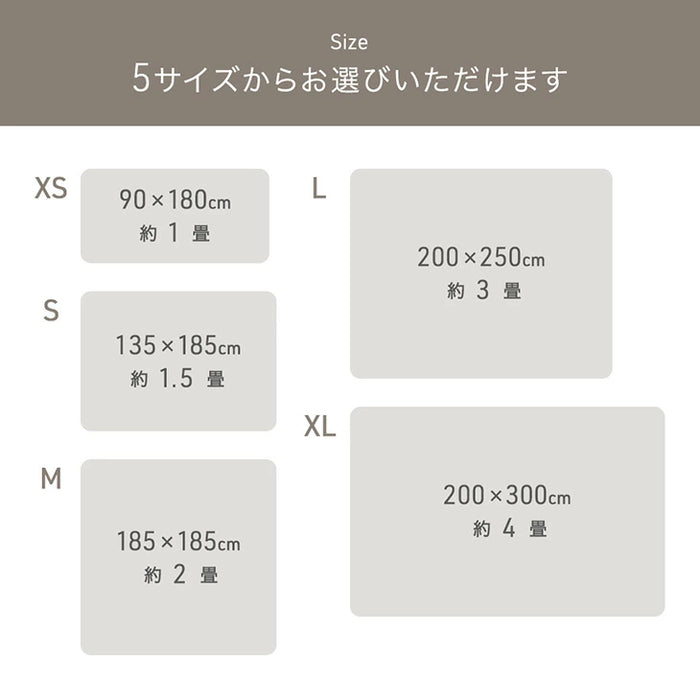 ≪累計77万枚突破≫ [200×250] 丸洗いOK フランネルラグ 滑り止め付 ホットカーペット対応 洗える マイクロファイバー ラグ ラグマット〔24010009〕