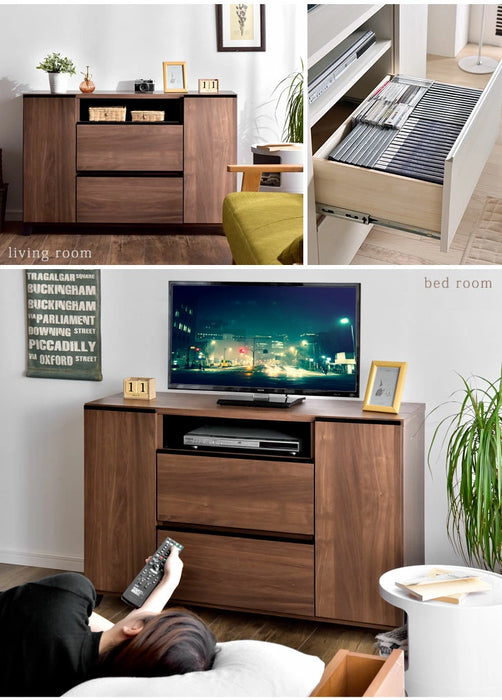 幅120cm テレビ台 ハイタイプ  国産 完成品  *ピタゴラス-TG*  【超大型商品】〔24900014〕