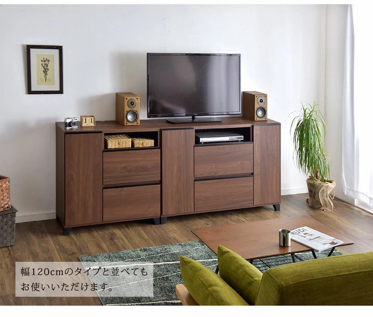 ［幅80cm］ ハイタイプ テレビ台 国産 完成品 *ピタゴラス-TG*【超大型商品】〔24900015〕