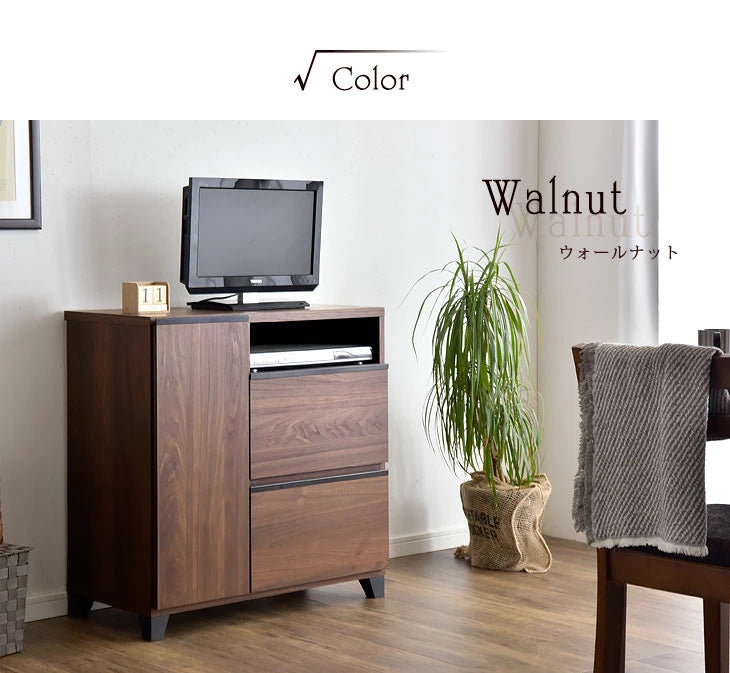 幅80cm］ ハイタイプ テレビ台 国産 完成品 *ピタゴラス-TG*【超