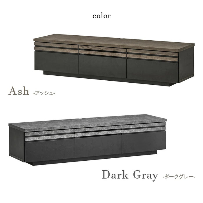 ［幅150cm］テレビ台 完成品 国産 ローボード 引き出し収納 ロータイプ テレビボード〔24900110〕