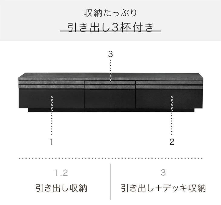［幅150cm］テレビ台 完成品 国産 ローボード 引き出し収納 ロータイプ テレビボード〔24900110〕