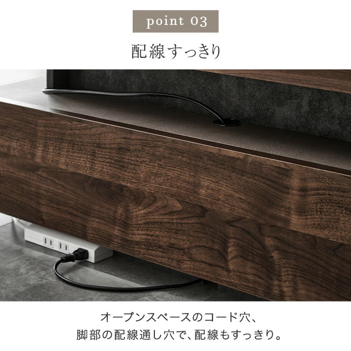 ［幅105］センターテーブル 完成品 ローテーブル 引き出し付き 収納付き 木目調 ヴィンテージモダン〔24900113〕