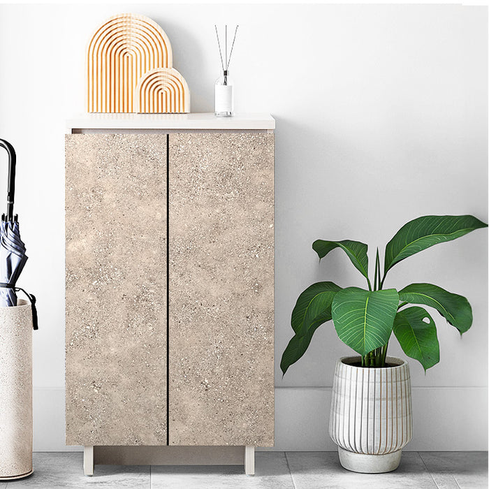 ［幅60］シューズボックス 大川家具 完成品 ソフトクローズ扉 可動棚 スリム 洗える 棚板 大容量 靴箱 下駄箱〔24900114〕