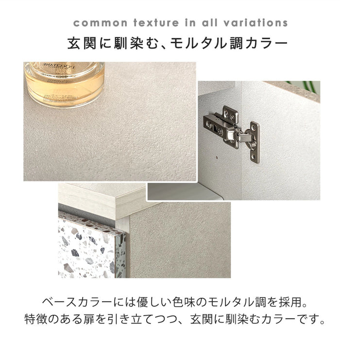 【BF限定プライス】［幅60］シューズボックス 大川家具 完成品 ソフトクローズ扉 可動棚 スリム 洗える 棚板 大容量 靴箱 下駄箱〔24900114〕