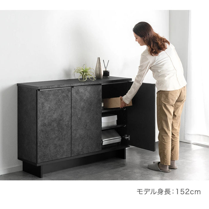 【新発売記念プライス】［幅80cm］ サイドボード 国産 完成品 扉付き 収納棚 木製 キャビネット【超大型商品】〔24900117〕