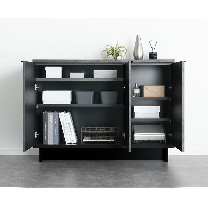 【新発売記念プライス】［幅80cm］ サイドボード 国産 完成品 扉付き 収納棚 木製 キャビネット【超大型商品】〔24900117〕