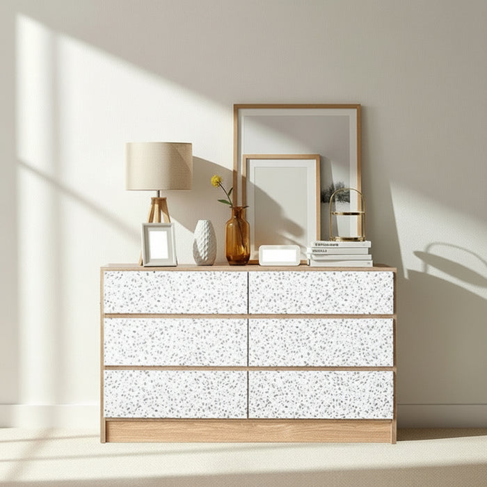 幅80/120］Terrafurni -テラファニ- チェスト テラゾー柄 国産