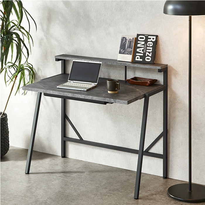 ［幅100］引き出し付き PCデスク デスク 机 パソコンデスク〔24900128〕