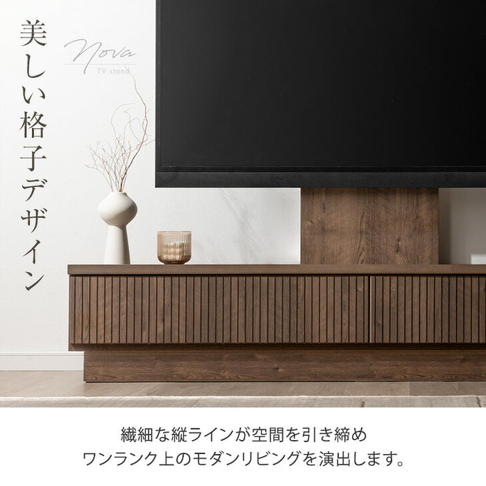 ［幅180］“置かない” テレビ台 スタンド付き ローボード 【超大型商品】 〔24900134〕