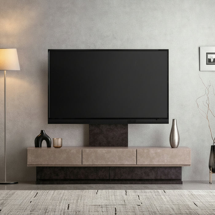 【新発売記念プライス】［幅180］“置かない” テレビ台 スタンド付き ローボード 日本製 完成品 ~ 65型対応【超大型商品】 〔99901968〕