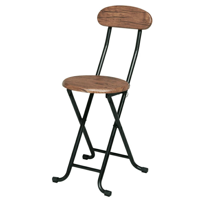 木目 折りたたみチェア 完成品 〔2511005800〕