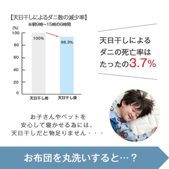 [セミダブル] 三層敷布団 極厚10cm 洗える 着脱式 固綿入り 軽量 〔26700109〕