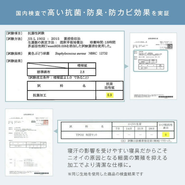 [シングル]  三層敷布団 極厚10cm 洗える 着脱式 固綿入り 軽量 〔26700108〕