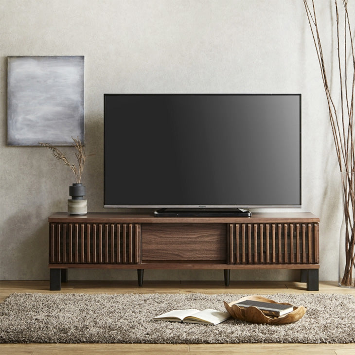 C*i様 テレビボード ローボード テレビ台 北欧 153cm幅 幅170cm］テレビ台 天然木 完成品 ローボード 北欧 モダン 脚付き【超