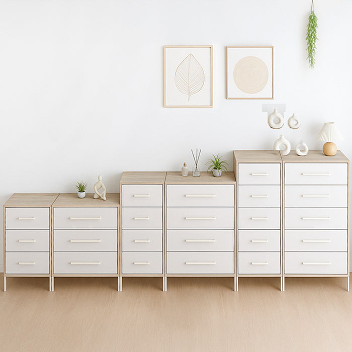 3段 幅60cm］ファブリックチェスト 大容量 木目調 脚付き お掃除ロボ