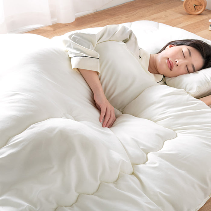 ダブル] 布団8点セット日本製 抗菌 防臭 清潔 洗える 各カバー付