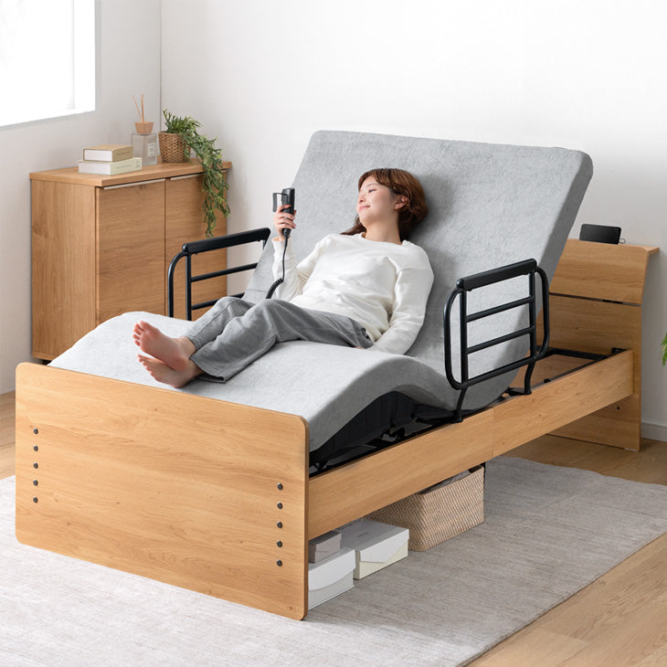 新発売記念プライス】電動ベッド ポケットコイルマットレス付 2