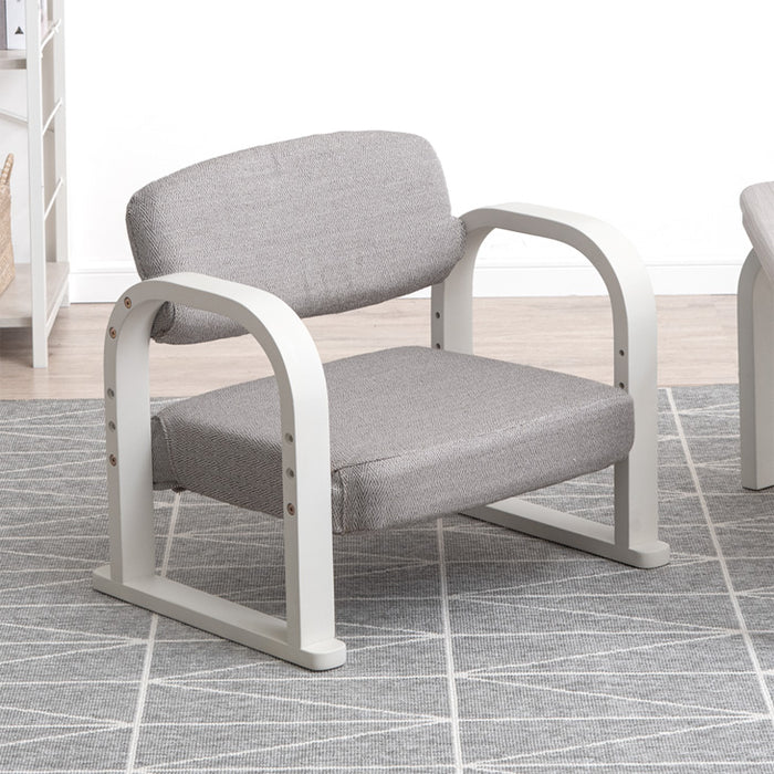 立ち座りラクラク♪ 高座椅子 洗えるカバー 肘付き 高さ調整 ロータイプ 1人掛け 木製 座椅子 一人掛け 高齢者〔21310145〕