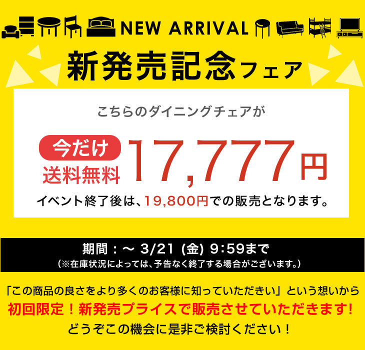 【新発売記念フェア】［2脚セット］お掃除ロボット対応 オートリターン 回転式 ダイニングチェア ハンギング チェア リビング おしゃれ 北欧〔83200090〕