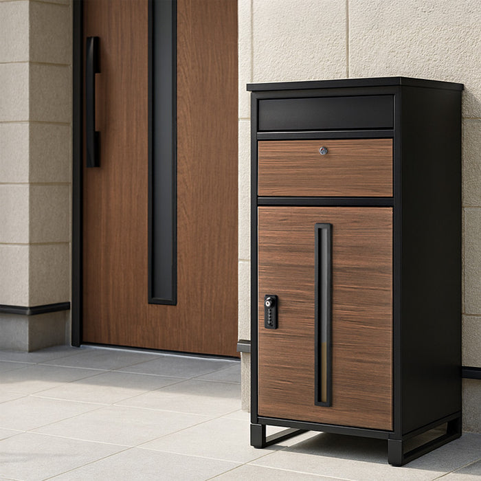 新発売記念プライス】複数投函OK 宅配ボックス ポスト付き 大容量 135L