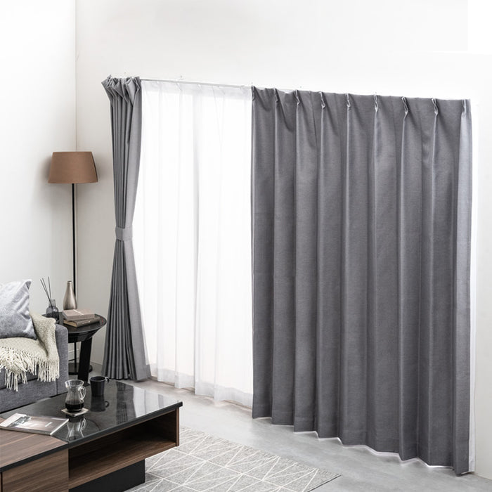 【商品番号：22700040】専用 完全遮光 オーダーカーテン カラーサンプル 採寸用メジャー付〔22700045〕