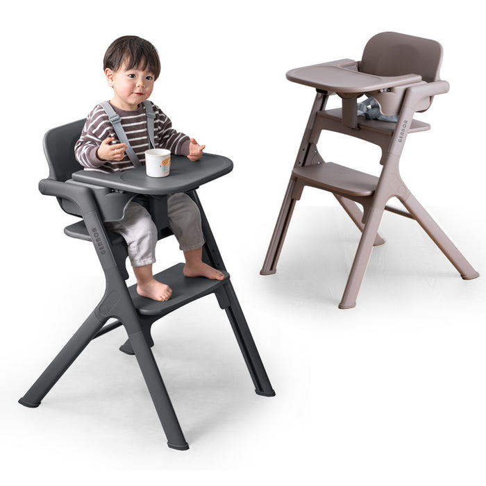 【新発売記念プライス】ベビーチェア ワンタッチ調節 折りたたみ 7段階高さ調整 テーブル付き ベルト 足置き〔93000001〕