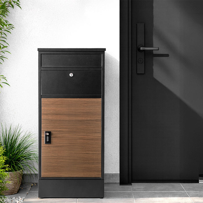 LIVBOX ーリブボックスー 宅配ボックス 複数投函OK ポスト付き 大容量