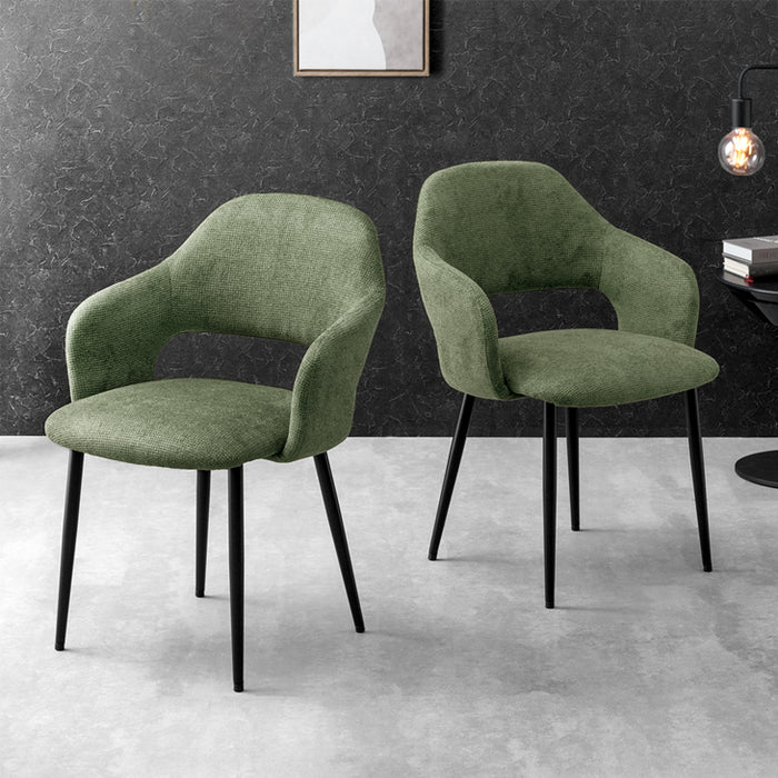 ≪累計12万台突破≫ ［2脚セット］ヴィンテージ モダン ダイニングチェア レザー調〔83200002〕