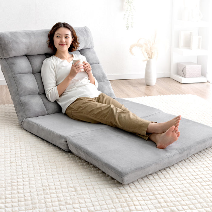 3way ソファベッド ハイバック リクライニング コンパクト 座椅子 一人掛け sofa かわいい おしゃれ〔15200104〕